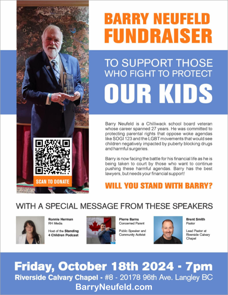 Barry Neufeld Fundraiser Langley